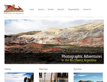 Tablet Screenshot of cielosandinos.com